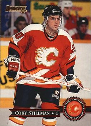 #152 Cory Stillman - Calgary Flames - 1995-96 Donruss Hockey
