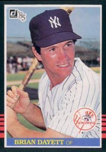 #152 Brian Dayett - New York Yankees - 1985 Donruss Baseball