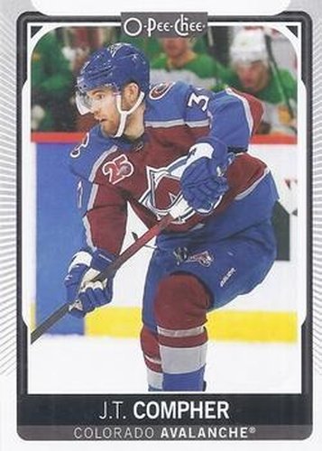 #152 J.T. Compher - Colorado Avalanche - 2021-22 O-Pee-Chee Hockey