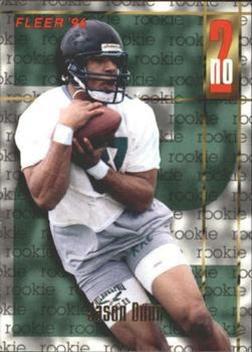#152 Jason Dunn - Philadelphia Eagles - 1996 Fleer Football