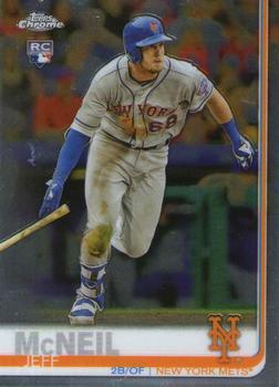 #152 Jeff McNeil - New York Mets - 2019 Topps Chrome Baseball