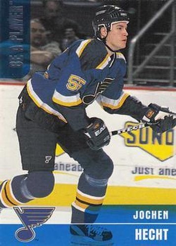 #152 Jochen Hecht - St. Louis Blues - 1999-00 Be a Player Memorabilia Hockey
