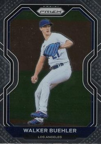 #152 Walker Buehler - Los Angeles Dodgers - 2021 Panini Prizm Baseball