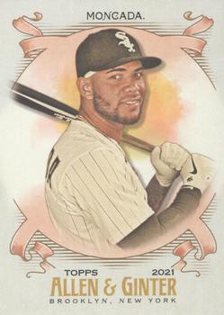 #152 Yoan Moncada - Chicago White Sox - 2021 Topps Allen & Ginter Baseball