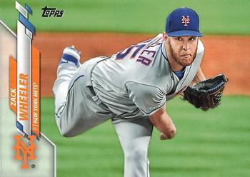 #152 Zack Wheeler - New York Mets - 2020 Topps Baseball
