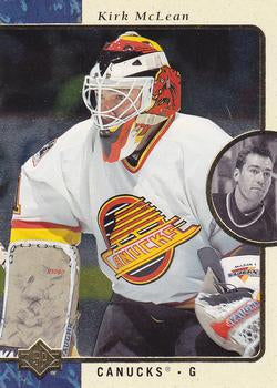 #152 Kirk McLean - Vancouver Canucks - 1995-96 SP Hockey