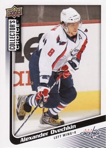 #152 Alexander Ovechkin - Washington Capitals - 2009-10 Collector's Choice Hockey
