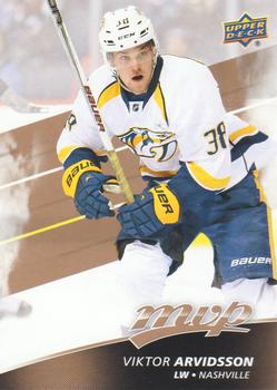 #152 Viktor Arvidsson - Nashville Predators - 2017-18 Upper Deck MVP Hockey