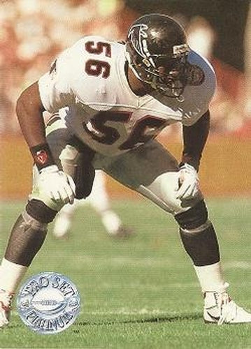 #152 Darion Conner - Atlanta Falcons - 1991 Pro Set Platinum Football