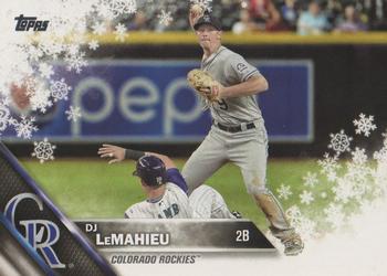 #HMW152 DJ LeMahieu - Colorado Rockies - 2016 Topps Holiday Baseball