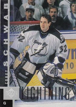 #153 Corey Schwab - Tampa Bay Lightning - 1997-98 Upper Deck Hockey