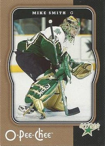 #153 Mike Smith - Dallas Stars - 2007-08 O-Pee-Chee Hockey