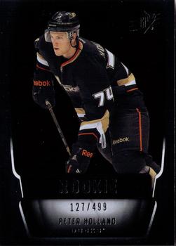#153 Peter Holland - Anaheim Ducks - 2011-12 SPx Hockey