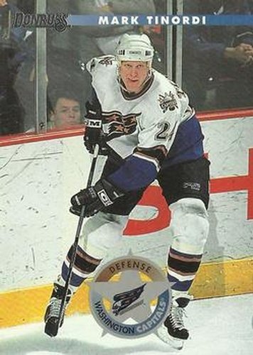 #153 Mark Tinordi - Washington Capitals - 1996-97 Donruss Hockey