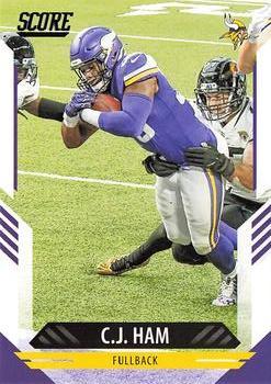 #153 C.J. Ham - Minnesota Vikings - 2021 Score Football