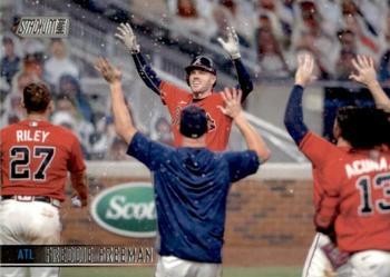 #153 Freddie Freeman - Atlanta Braves - 2021 Stadium Club Baseball