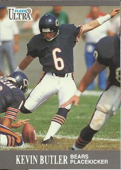 #153 Kevin Butler - Chicago Bears - 1991 Ultra Football