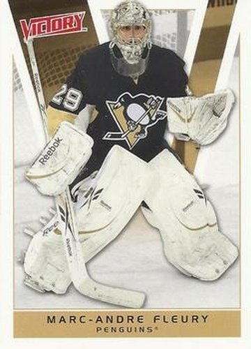 #153 Marc-Andre Fleury - Pittsburgh Penguins - 2010-11 Upper Deck Victory Hockey