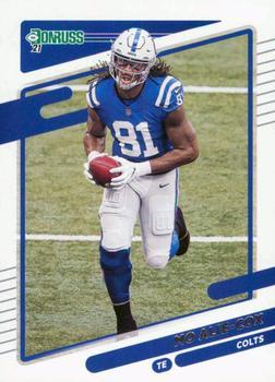 #153 Mo Alie-Cox - Indianapolis Colts - 2021 Donruss Football