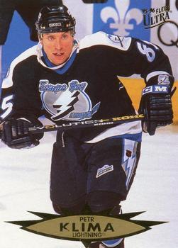 #153 Petr Klima - Tampa Bay Lightning - 1995-96 Ultra Hockey