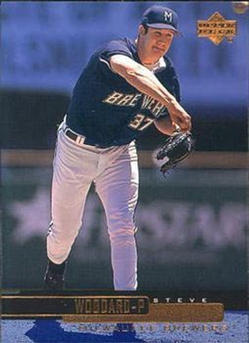 #153 Steve Woodard - Milwaukee Brewers - 2000 Upper Deck Baseball