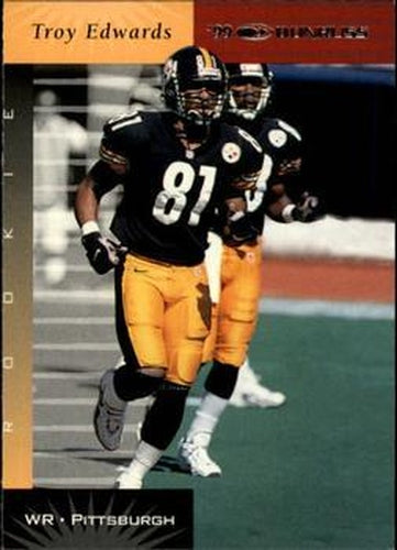 #153 Troy Edwards - Pittsburgh Steelers - 1999 Donruss Football