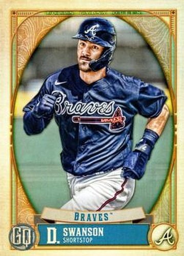 #153 Dansby Swanson - Atlanta Braves - 2021 Topps Gypsy Queen Baseball