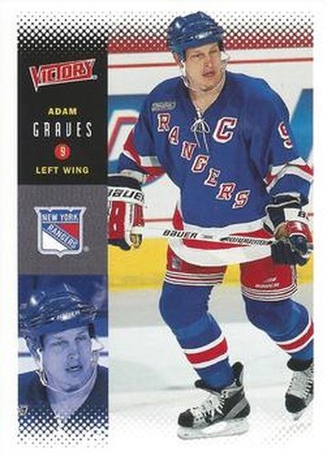 #153 Adam Graves - New York Rangers - 2000-01 Upper Deck Victory Hockey