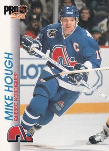 #154 Mike Hough - Quebec Nordiques - 1992-93 Pro Set Hockey