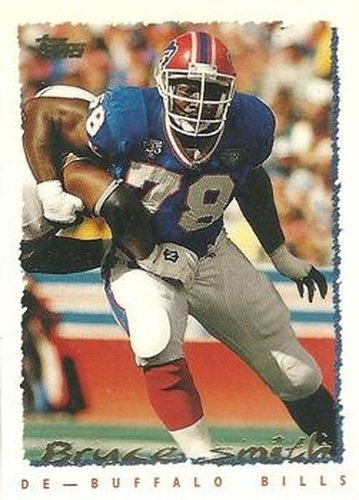 #154 Bruce Smith - Buffalo Bills - 1995 Topps Football