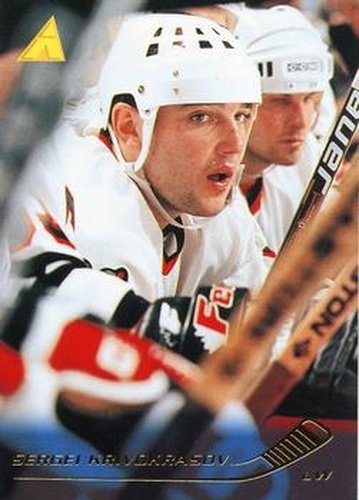 #154 Sergei Krivokrasov - Chicago Blackhawks - 1995-96 Pinnacle Hockey