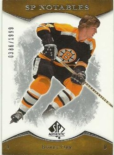 #154 Bobby Orr - Boston Bruins - 2007-08 SP Authentic Hockey