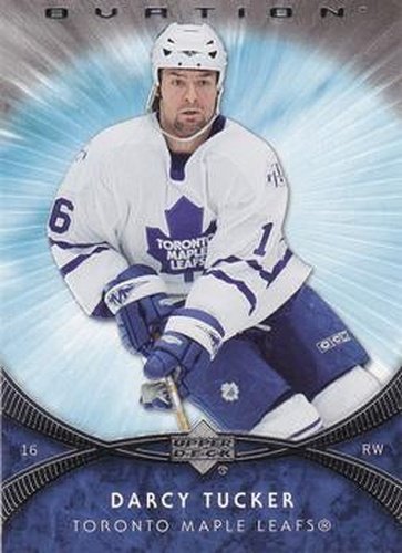 #154 Darcy Tucker - Darcy Tucker - 2007-08 Upper Deck Ovation Hockey