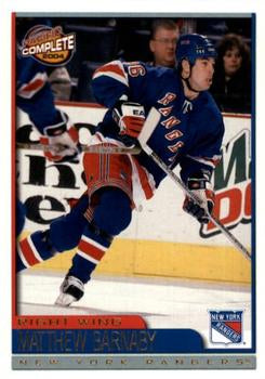 #154 Matthew Barnaby - New York Rangers - 2003-04 Pacific Complete Hockey