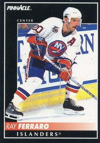#154 Ray Ferraro - New York Islanders - 1992-93 Pinnacle Canadian Hockey