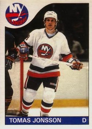 #154 Tomas Jonsson - New York Islanders - 1985-86 O-Pee-Chee Hockey