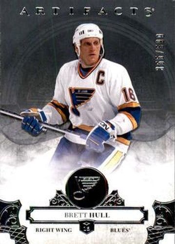 #154 Brett Hull - St. Louis Blues - 2017-18 Upper Deck Artifacts Hockey