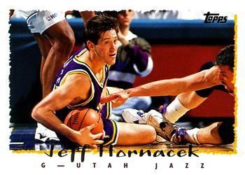#154 Jeff Hornacek - Utah Jazz - 1994-95 Topps Basketball