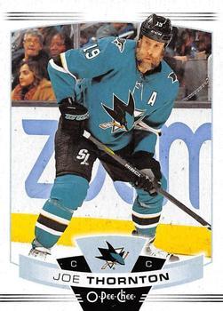 #154 Joe Thornton - San Jose Sharks - 2019-20 O-Pee-Chee Hockey