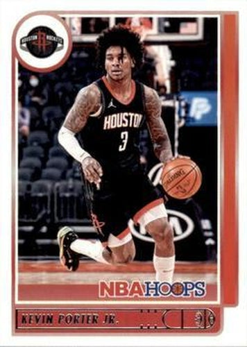 #154 Kevin Porter Jr. - Houston Rockets - 2021-22 Hoops Basketball