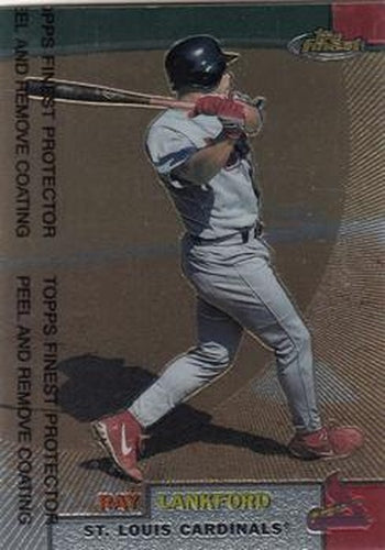 #154 Ray Lankford - St. Louis Cardinals - 1999 Finest Baseball