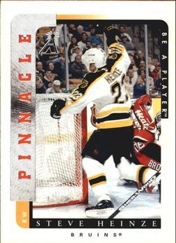 #154 Steve Heinze - Boston Bruins - 1996-97 Pinnacle Be a Player Hockey