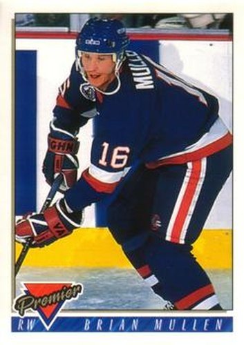 #154 Brian Mullen - New York Islanders - 1993-94 O-Pee-Chee Premier Hockey
