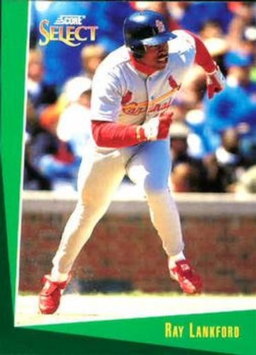 #155 Ray Lankford - St. Louis Cardinals - 1993 Select Baseball