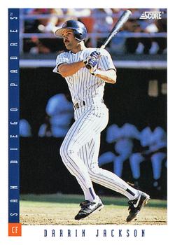 #155 Darrin Jackson - San Diego Padres - 1993 Score Baseball