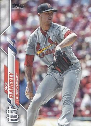#155 Jack Flaherty - St. Louis Cardinals - 2020 Topps Baseball