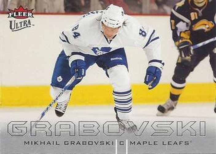 #155 Mikhail Grabovski - Toronto Maple Leafs - 2009-10 Ultra Hockey