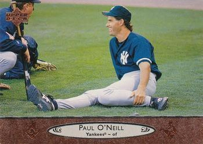 #155 Paul O'Neill - New York Yankees - 1996 Upper Deck Baseball