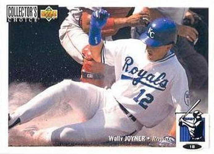 #155 Wally Joyner - Kansas City Royals - 1994 Collector's Choice Baseball