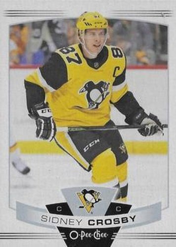 #155c Sidney Crosby - Pittsburgh Penguins - 2019-20 O-Pee-Chee Hockey
